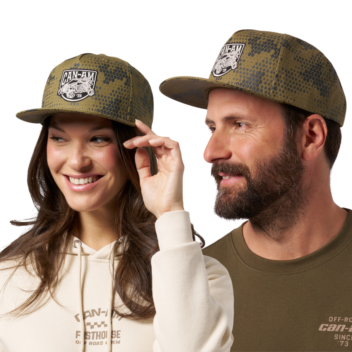 Unisex Can-Am Mav Bones Flat Cap