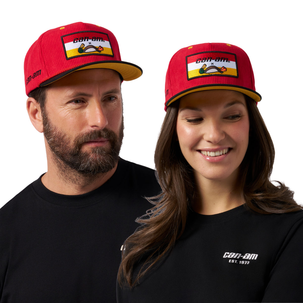 Unisex Can-Am X 24.7 Red/Black Flat Cap