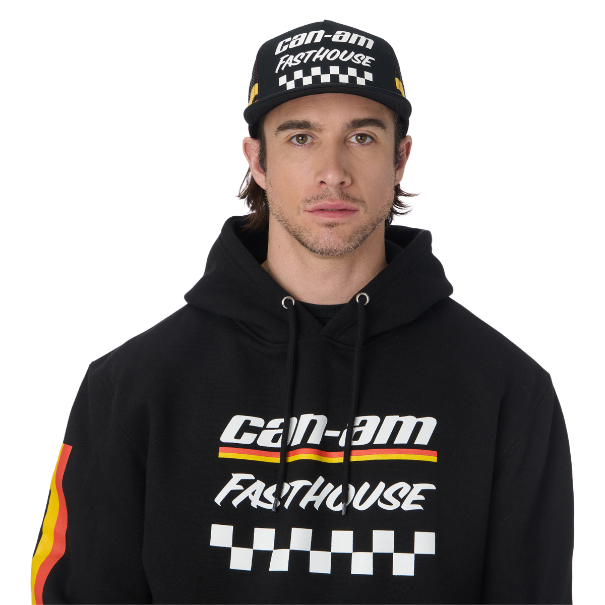 Unisex CAN-AM x Fasthouse Racing Flat Brim Cap
