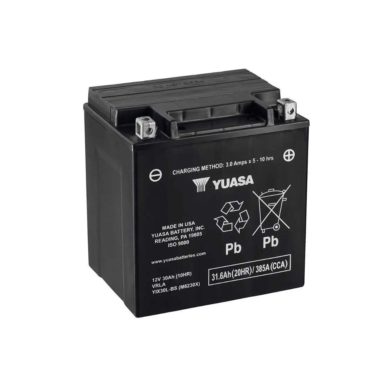 Yuasa YIX30L Factory activated maintenance free battery*