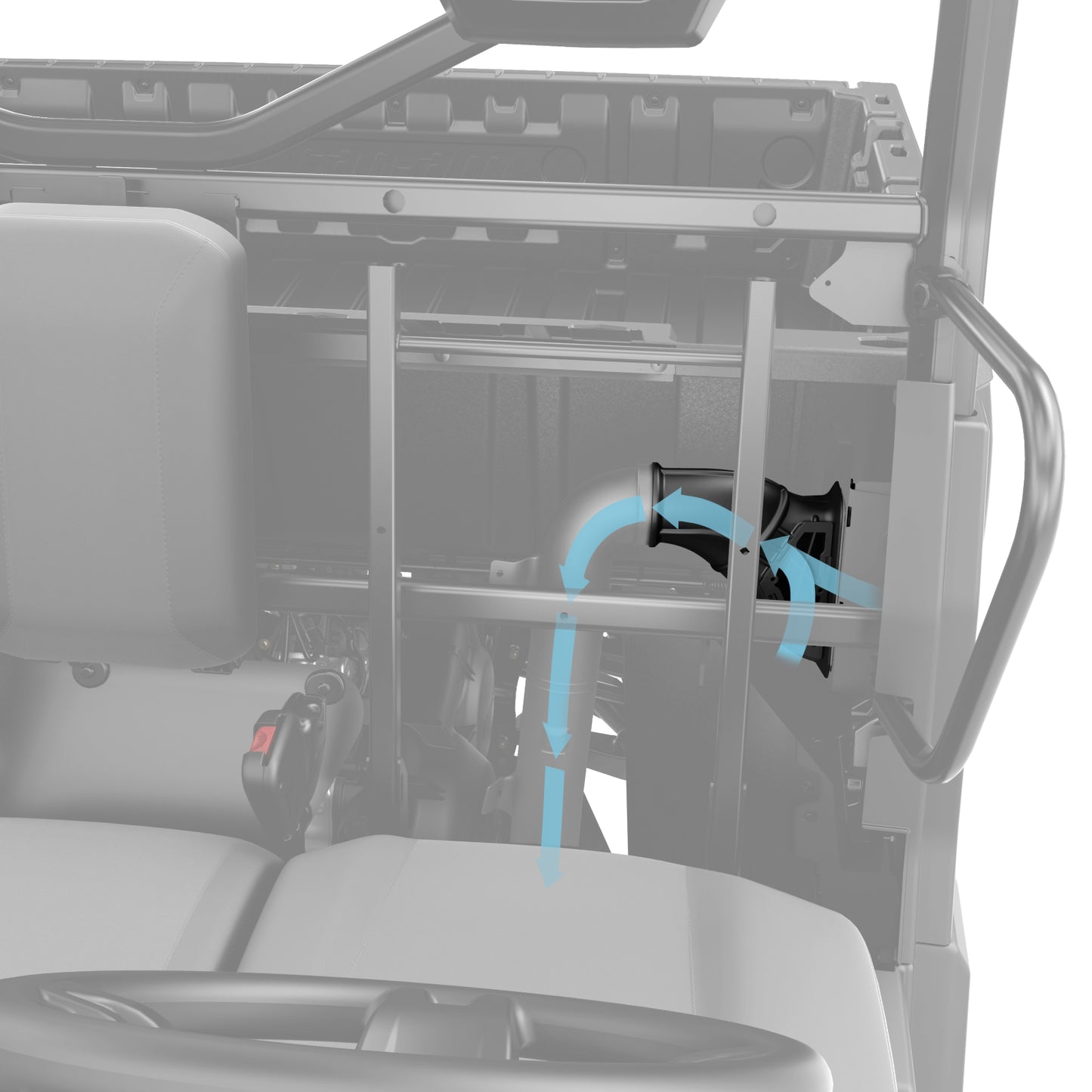 CVT auxiliary intake & pre-filter kit Can-Am Defender