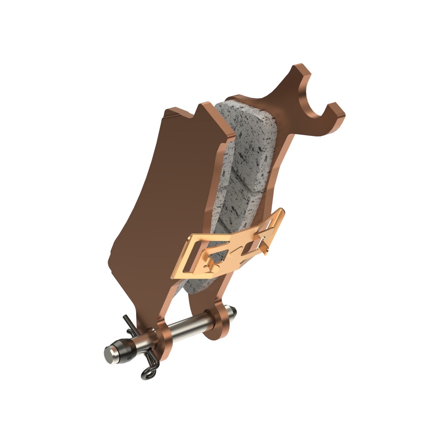 Semi-metallic brake pad set - Left & right side