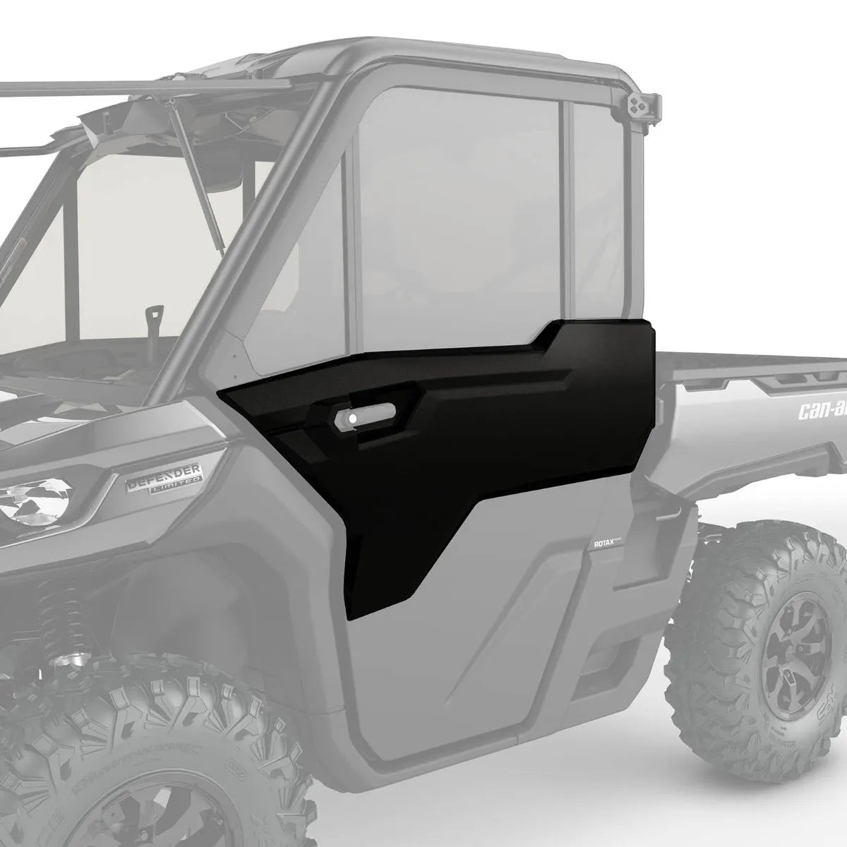 Front Left Door Trim - Stealth Black Can-Am Defender