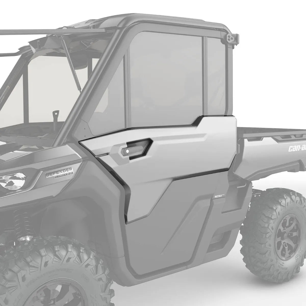 Front Left Door Trim - Hyper Silver Can-Am Defender
