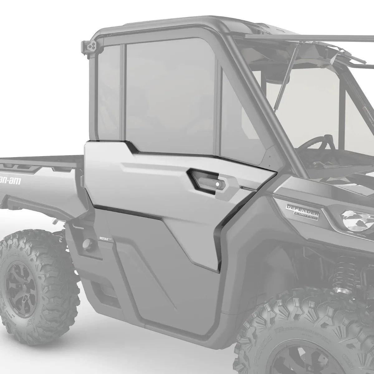 Front Right Door Trim - Hyper Silver Can-Am Defender