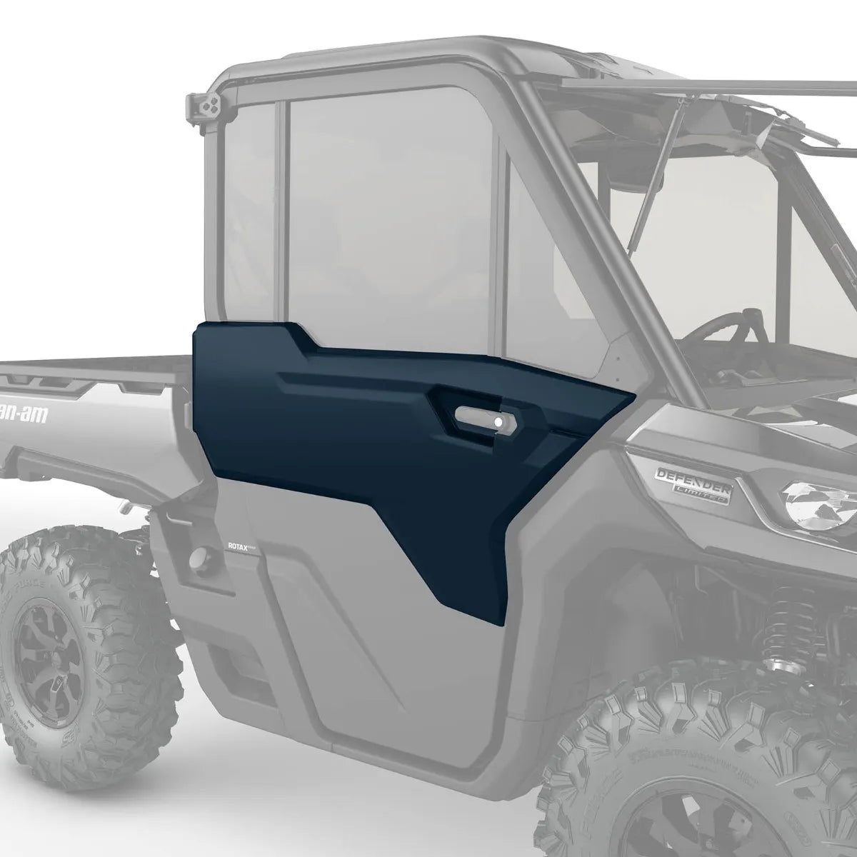 Front Right Door Trim - Dusty Navy Can-Am Defender