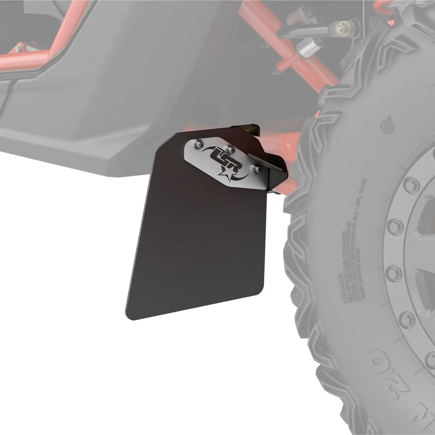 Lonestar Racing Mud Flaps with Brackets Can-Am Maverick X3