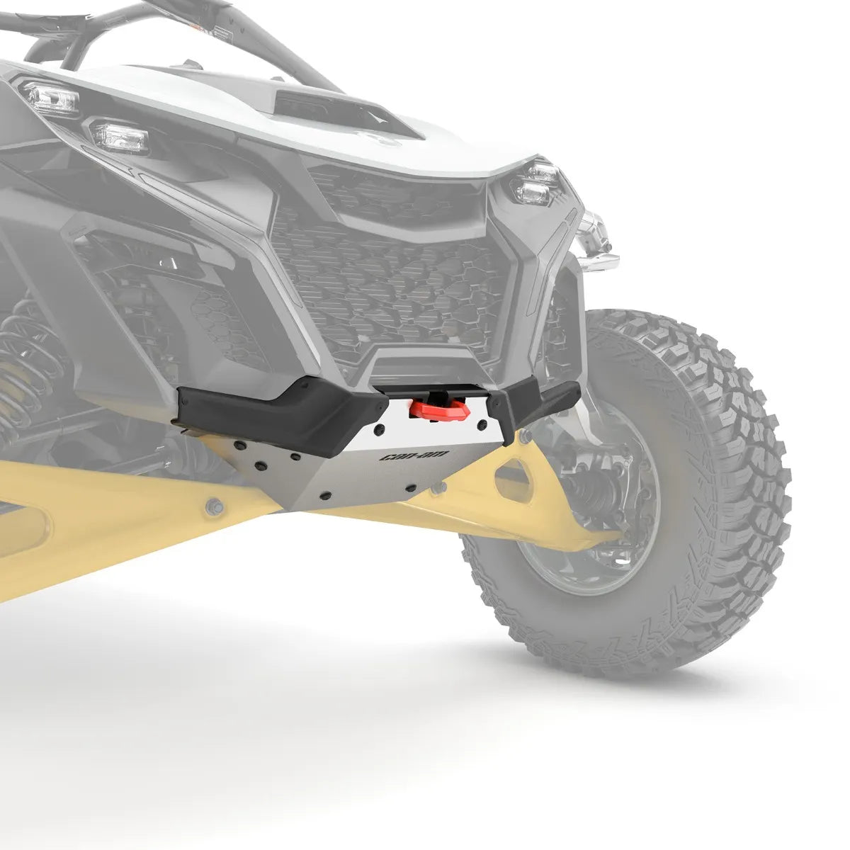 Dune Front Bumper Liquid Titanium Can-Am Maverick R