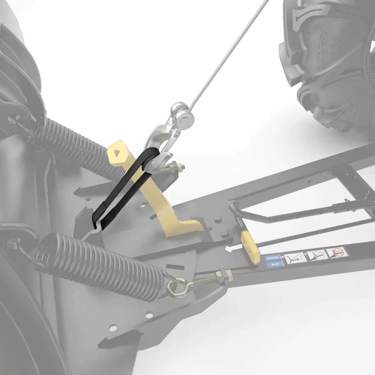 X mr Winch Strap Extension for Plow