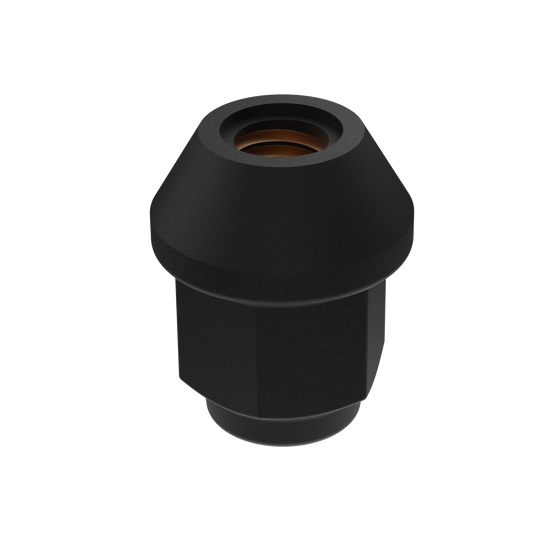 Black, Wheel Nut M12 X 1.50