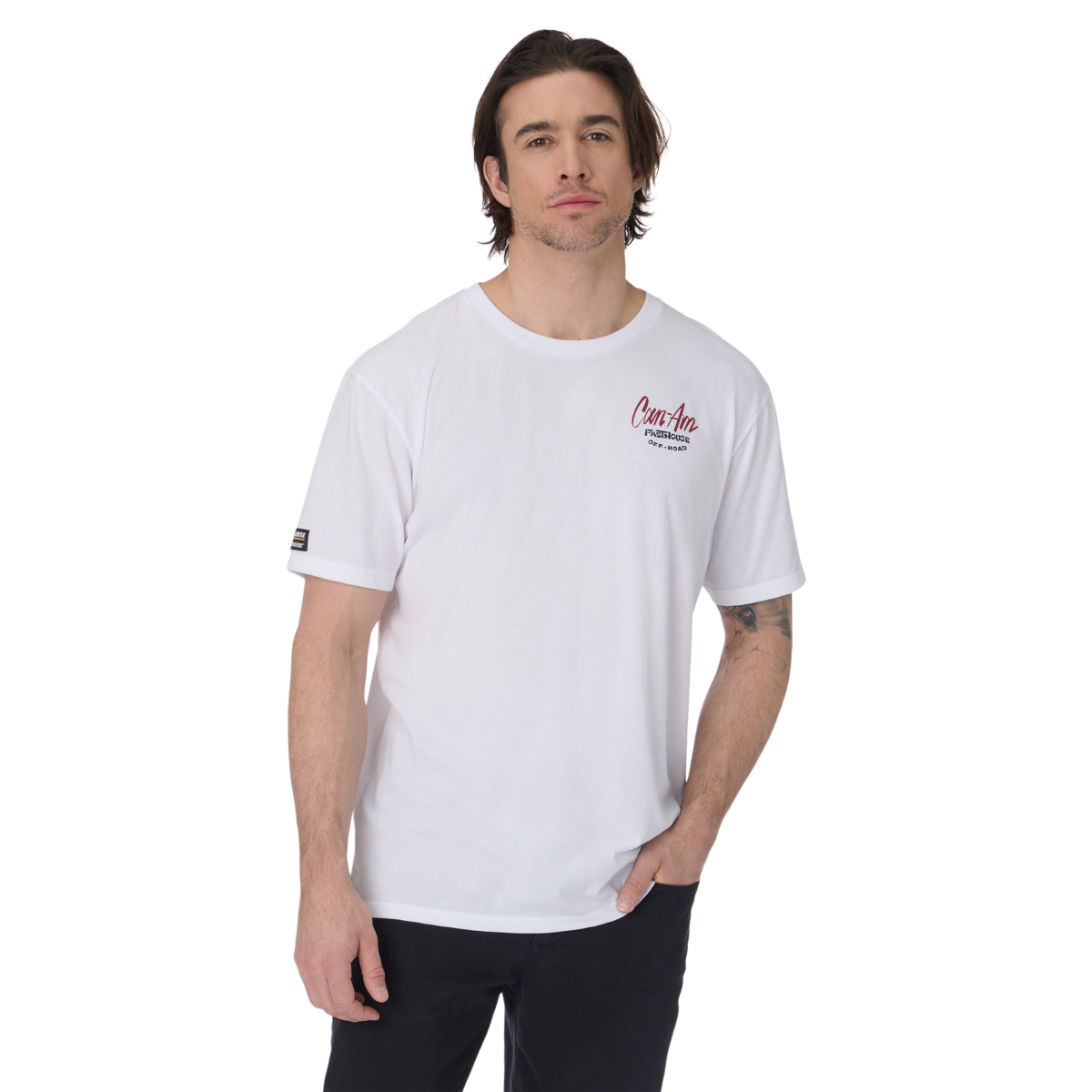 Men's CAN-AM x Fasthouse Badge T-Shirt