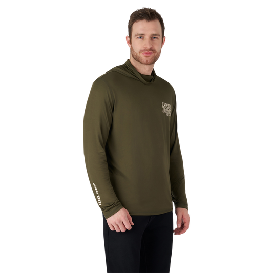 Men's UV Protection Long Sleeve Hoodie
