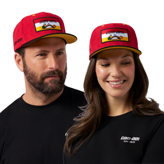 Unisex Can-Am X 24.7 Red/Black Flat Cap
