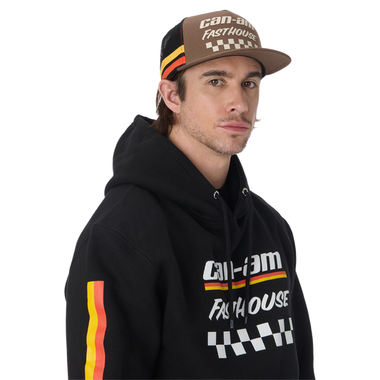 Unisex CAN-AM x Fasthouse Racing Flat Brim Cap