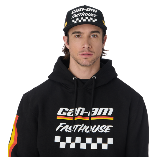 Unisex CAN-AM x Fasthouse Racing Flat Brim Cap