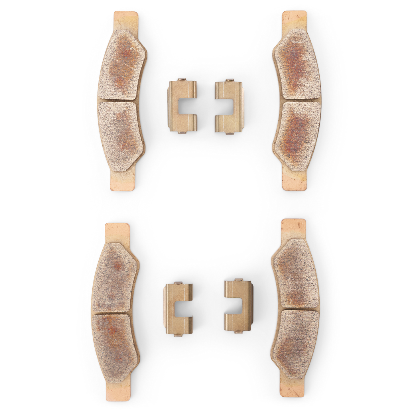 Semi-metallic brake pad set - Rear (left & right)