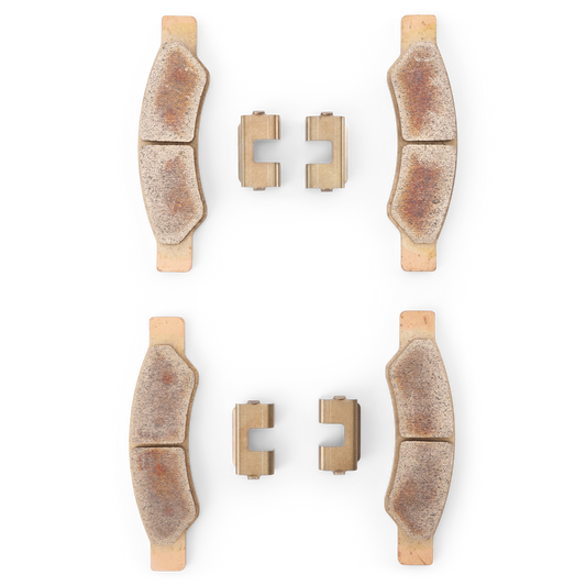 Semi-metallic brake pad set - Rear (left & right)