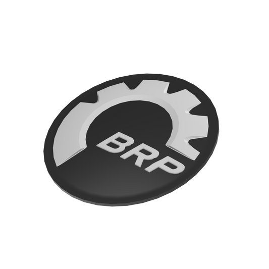 BRP Logo Emblem 68 MM UV