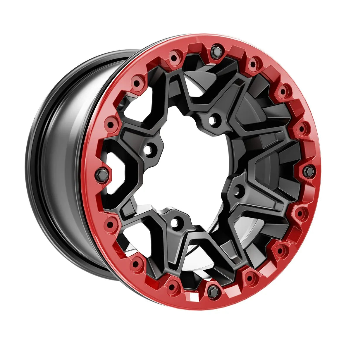 14 in. Beadlock Red