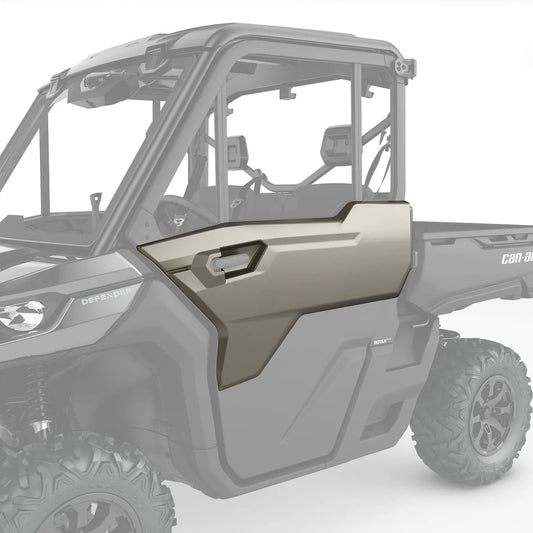 Front Left Door Trim Liquid Titanium Can-Am Defender