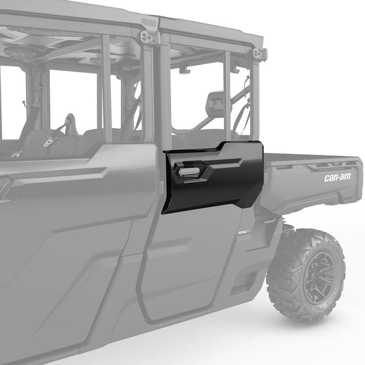 Rear Left Door Trim Timeless Black Can-Am Defender