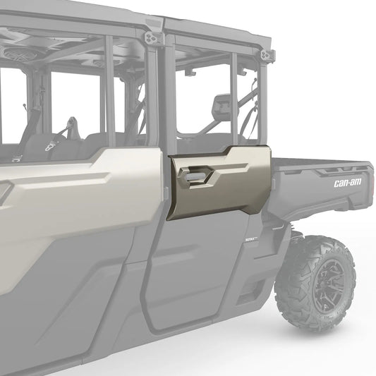 Rear Left Door Trim Liquid Titanium Can-Am Defender
