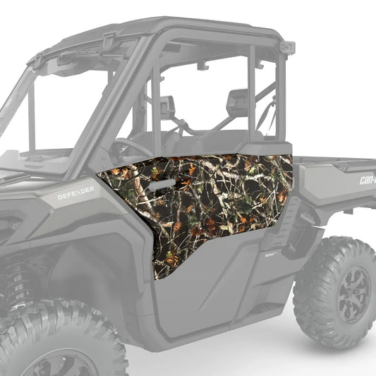 Front Left Door Trim - Dark Wildland Camo Can-Am Defender