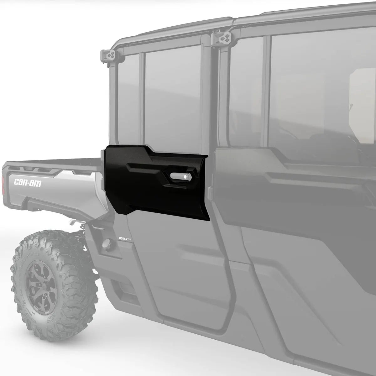 Rear Right Door Trim - Stealth Black Can-Am Defender