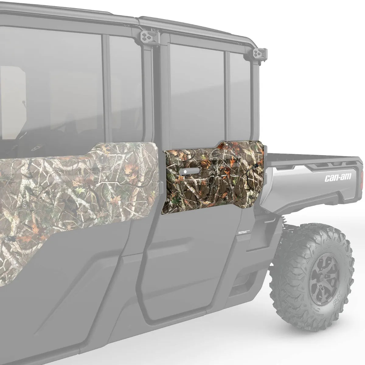 Rear Left Door Trim - WildLand Camo Can-Am Defender