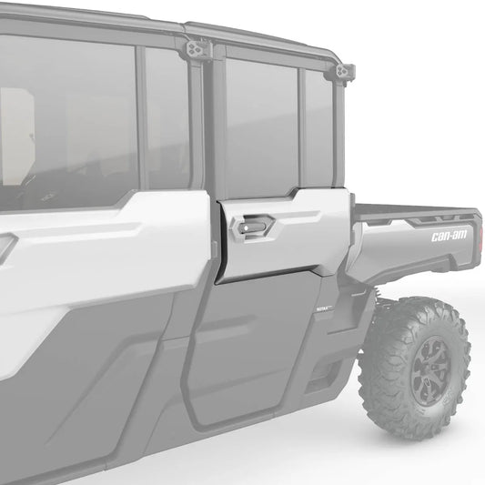 Rear Left Door Trim - Hyper Silver Can-Am Defender