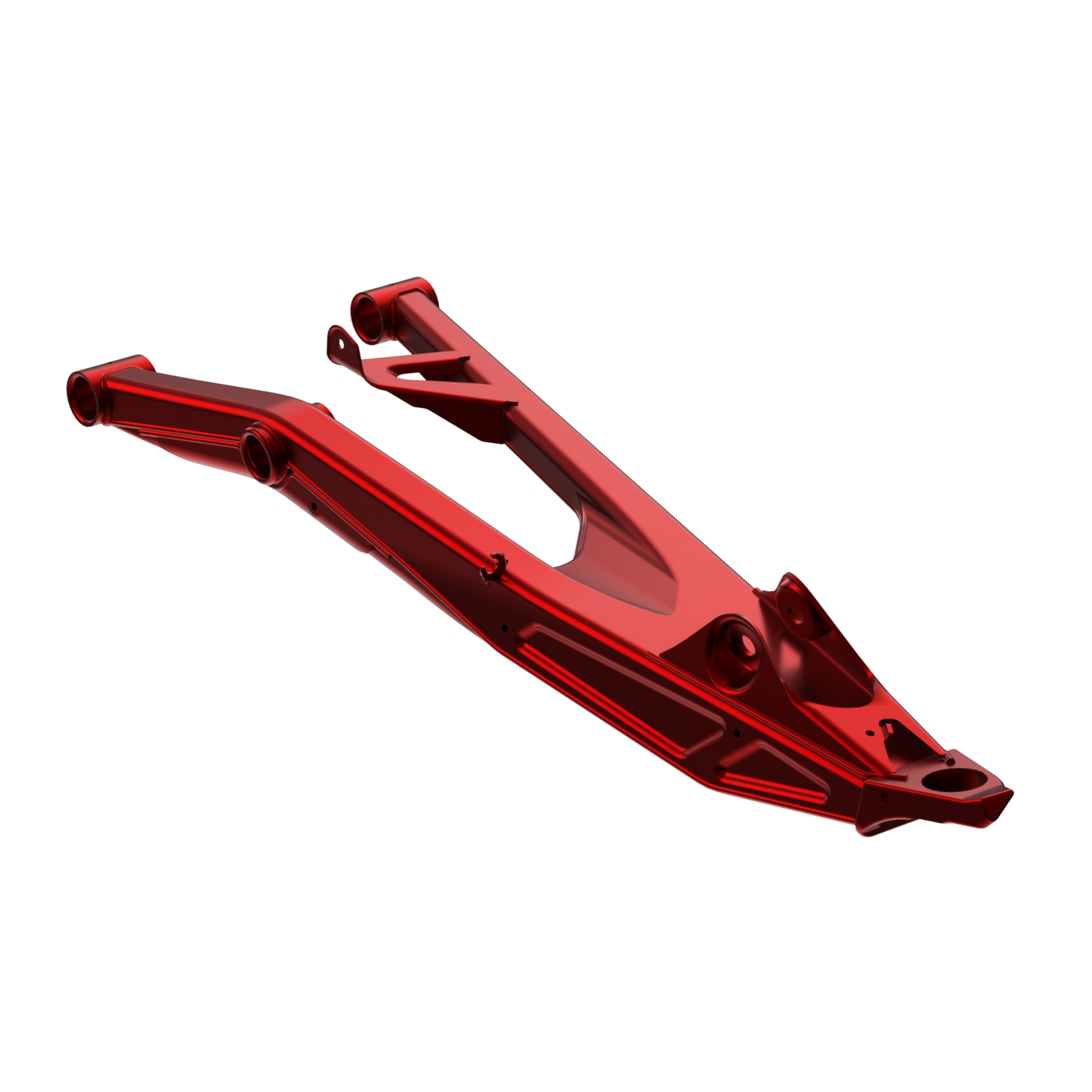 Magma Red, RH Upper Suspension Arm