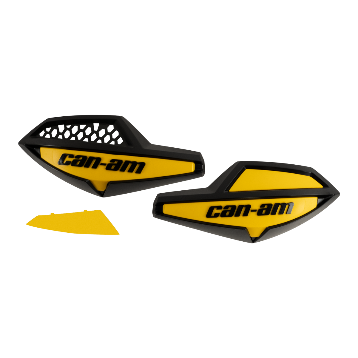 Handlebar Wind Deflectors Black/Yellow