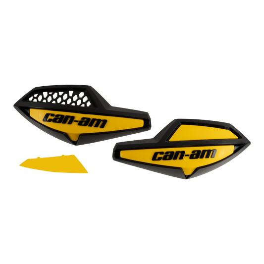 Handlebar Wind Deflectors Black/Yellow
