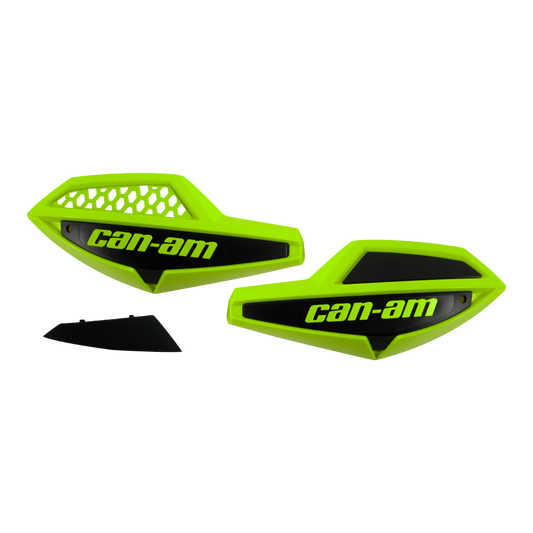 Handlebar Wind Deflectors Manta Green-Black