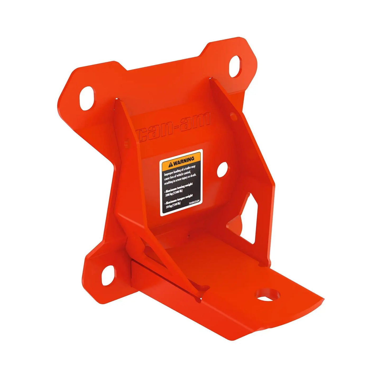 Rear Hitch Red Can-Am Maverick X3