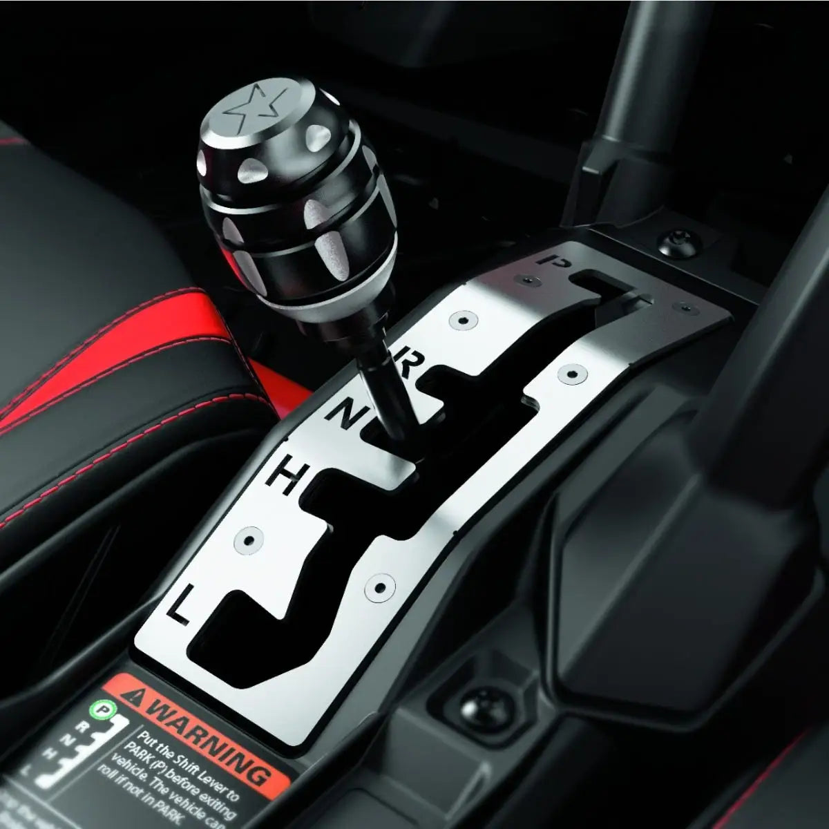 Lonestar Racing Heavy-Duty Shift Plate & Knob Can-Am Maverick X3