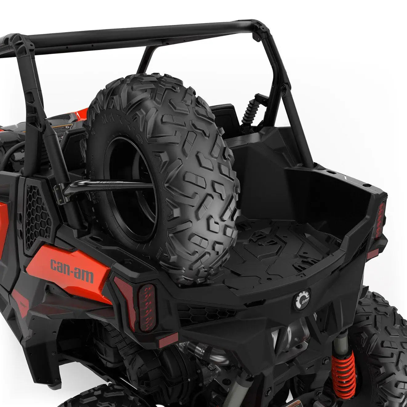 Lonestar Racing Spare Tire Holder Black Can-Am Maverick Sport, Trail