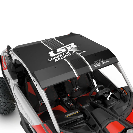 Lonestar Racing Aluminum Roof Black Can-Am Maverick X3
