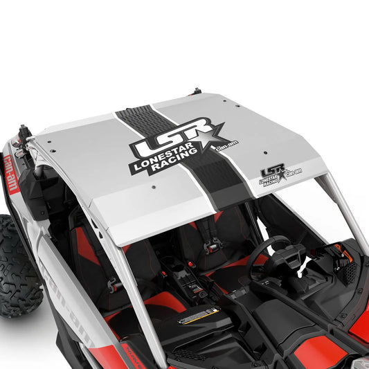Lonestar Racing Aluminum Roof Silver Can-Am Maverick X3
