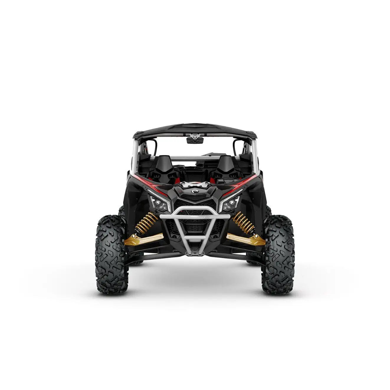 Lonestar Racing Front Bumper Silver Can-Am Maverick X3