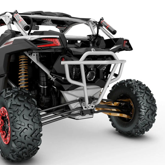 Lonestar Racing Rear Bumper Silver Can-Am Maverick X3