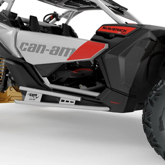 Lonestar Racing Rock Sliders Silver Can-Am Maverick X3