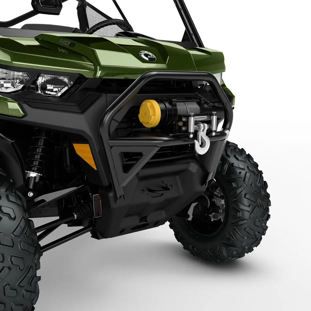 Mud Front Bumper Black Can-Am Defender