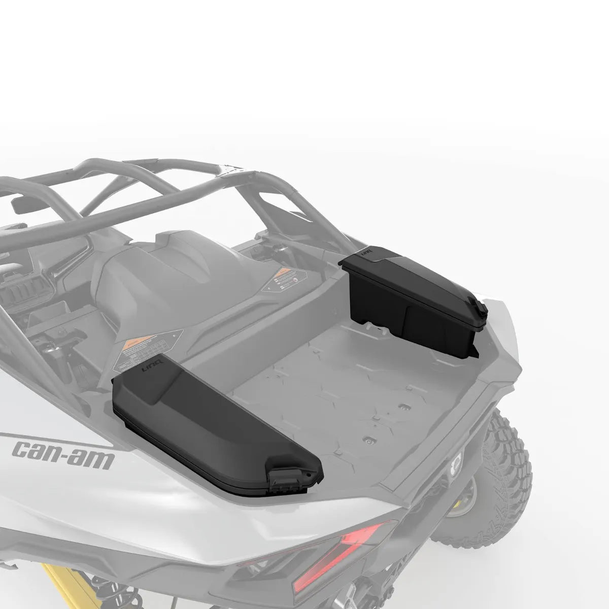 LinQ 3,6 US Gal (13.5 L) Side Cargo Boxes Can-Am Maverick R