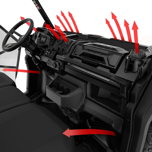Defrost, Heat & Ventillation System Can-Am Defender