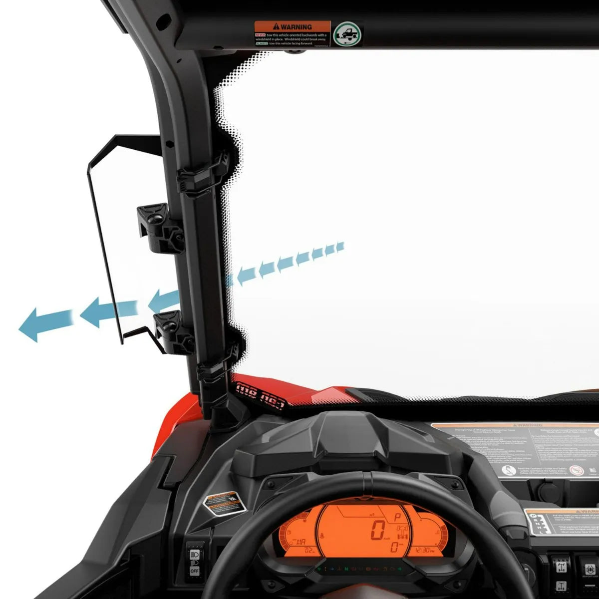 Side Wind Deflectors Can-Am