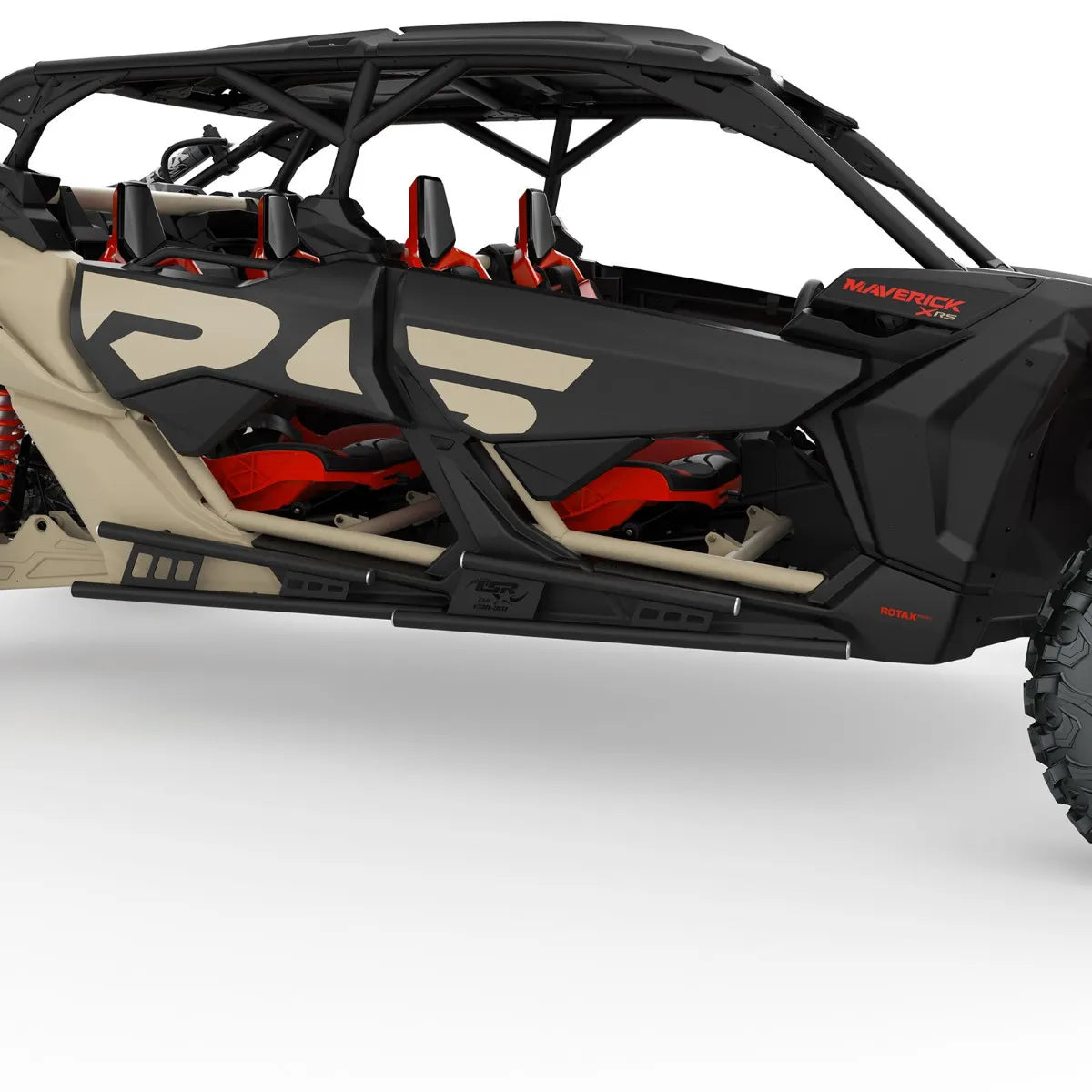 Lonestar Racing Rock Sliders Black Can-Am Maverick X3