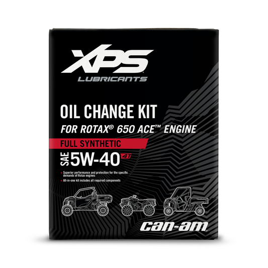 XPS Can-Am Oil Change Kit 5W40 ACE 650CC, SC*