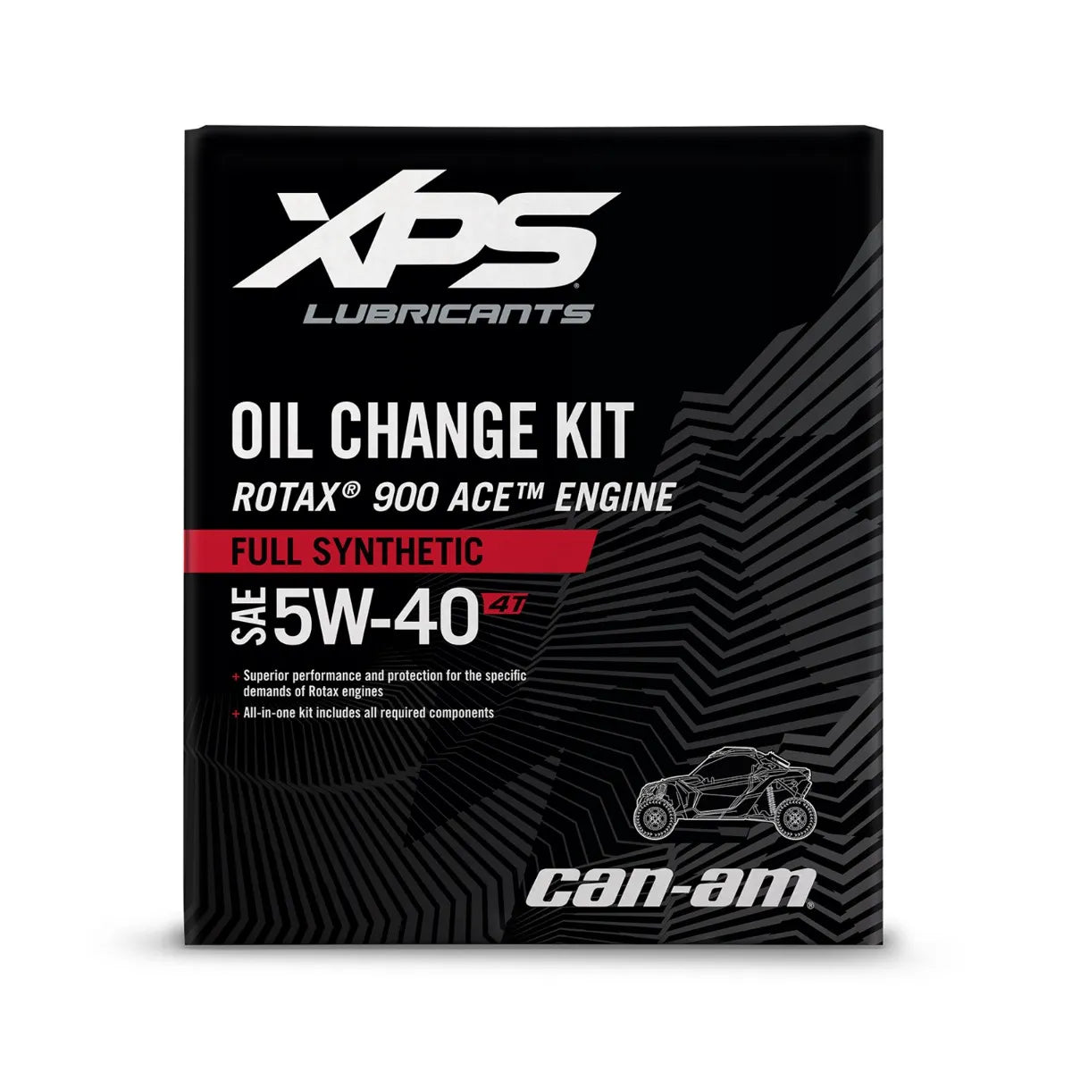 XPS 4T 5W-40 Full Synthetic Oil Change Kit for Rotax 900 ACE engine*