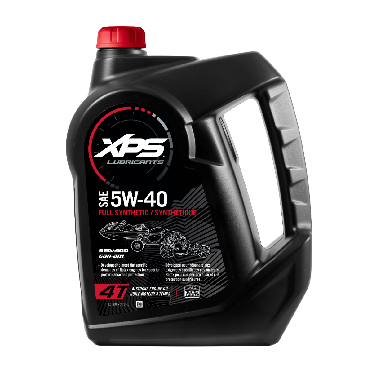 XPS 4T 5W-40 Synthetic Oil (1 US Gal / 3.7 L)*